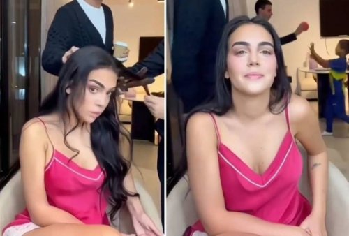 قهرت بنات السعودية .. جورجينا رودريغيز تخطف الأنظار بإطلالة ساحرة في معرض ديور بالرياض