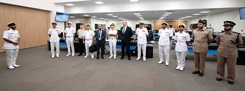 مسؤول تركيٌّ عسكريٌّ يزور مركز الأمن البحري والكلية العسكرية التقنية