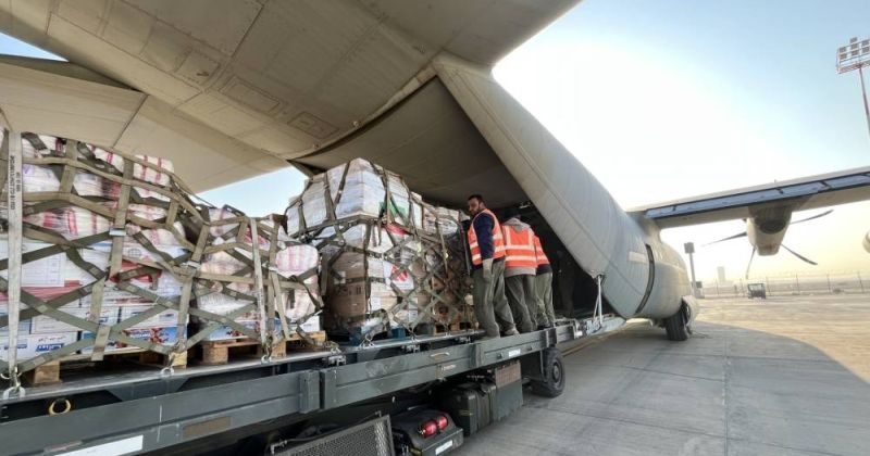 طائرة عاشرة محملة بالمساعدات ضمن الجسر الجوي الكويتي إلى لبنان