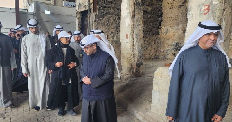 المشاري يتفقد مشروع «سوق المباركية»: يسير وفق الجدول الزمني المحدد