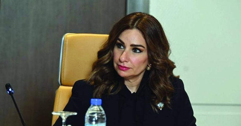 هبة عباس خلال مشاركتها في ورشة العمل