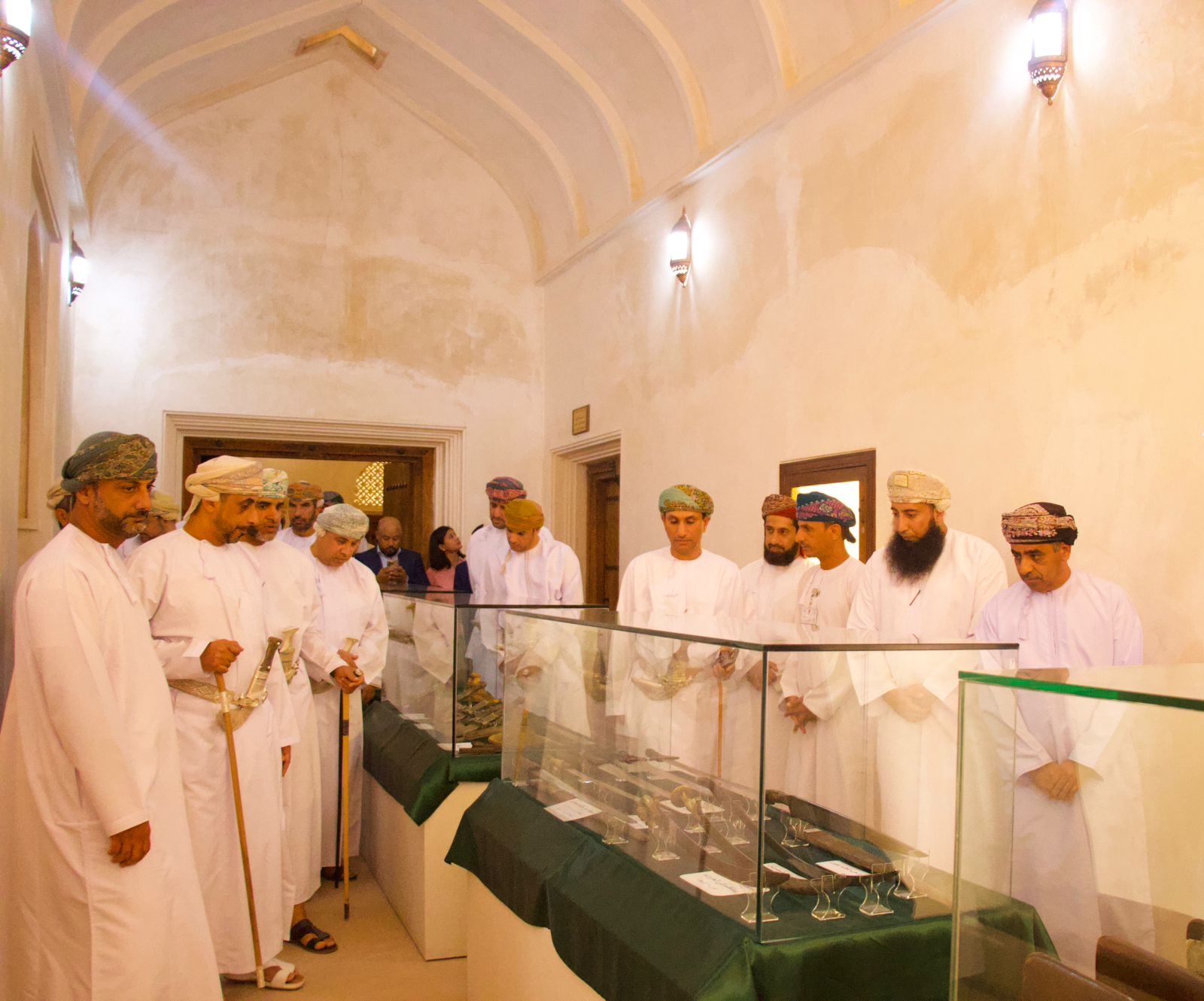 افتتاح معرض التراث الجيولوجي العماني“الاستدامة وفرص العمل” بحصن الحزم