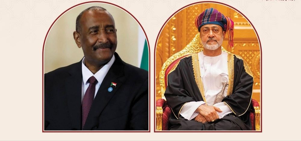 جلالة السُّلطان يهنئ رئيس مجلس السيادة الانتقالي السوداني