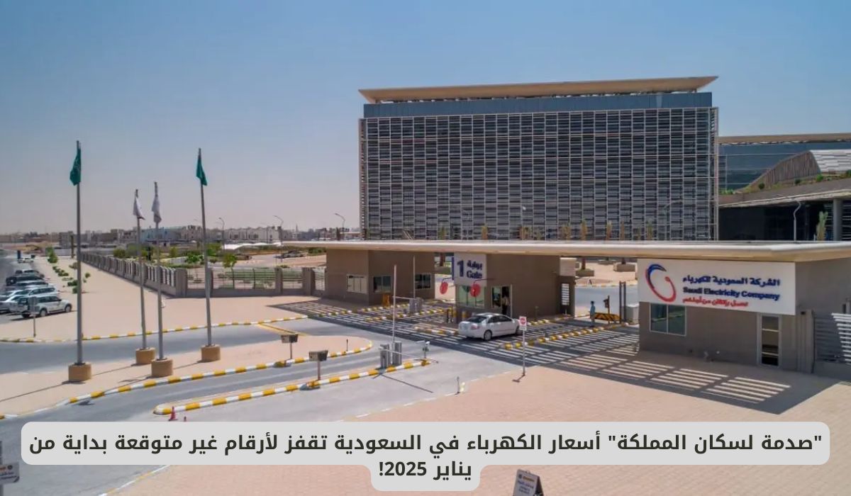 أسعار الكهرباء في السعودية تقفز لأرقام جديدة بداية من يناير 2025!