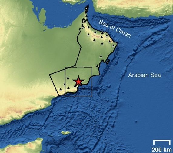 هزة أرضية خفيفة بولاية شليم وجزر الحلانيات