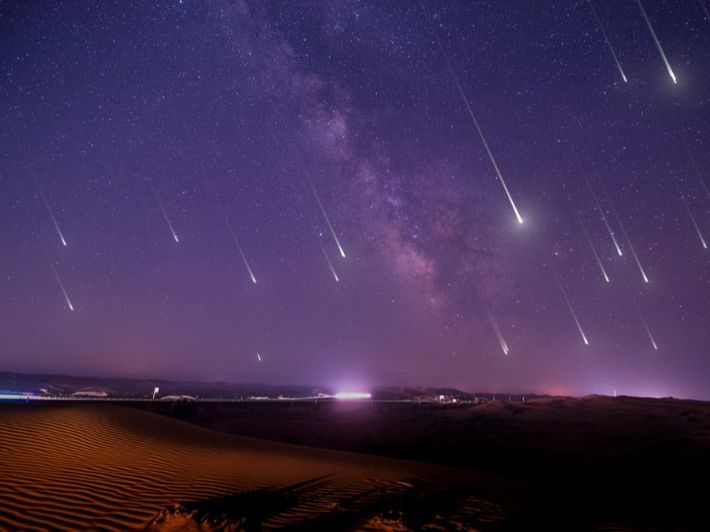 ترصد بالعين المجردة .. ‘الرباعيات’ أول زخات الشهب في 2025