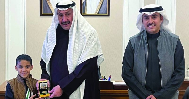 الحمود مكرّماً بطل العالم في الجوجيتسو