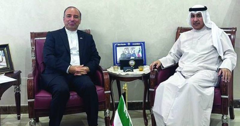 السفير الديحاني مستقبلاً توتونجي