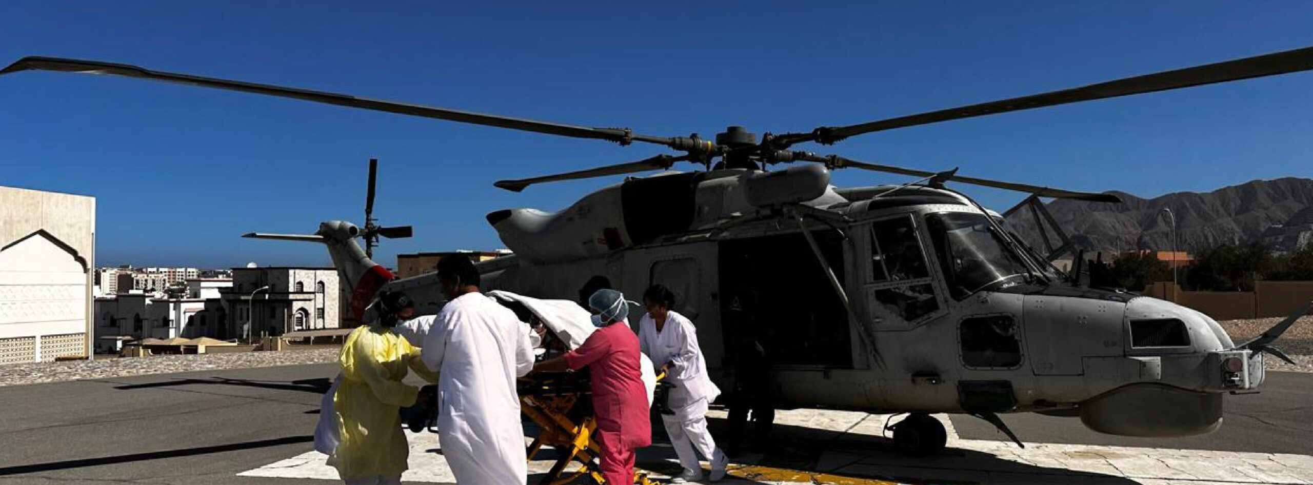 سلاح الجو السلطاني ينفذ عملية إخلاء طبي