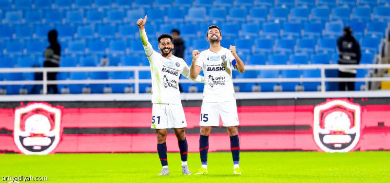 بهدفين.. ضمك يلغي تفوق الرائد