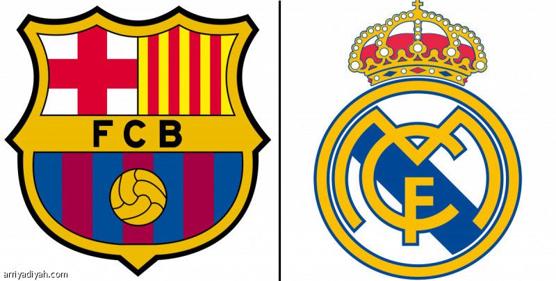 تيفو نهائي السوبر.. جدة وشعارا الريال والبرشا