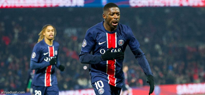 ديمبلي يمنح سان جيرمان نقاط سانت إتيان