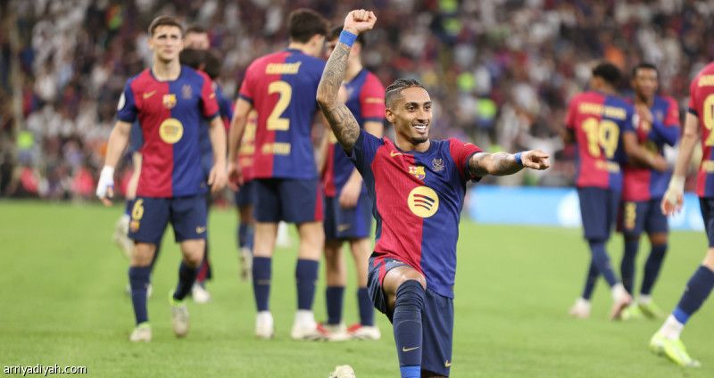 خماسية تاسعة تتوج البرشا بسوبر إسبانيا