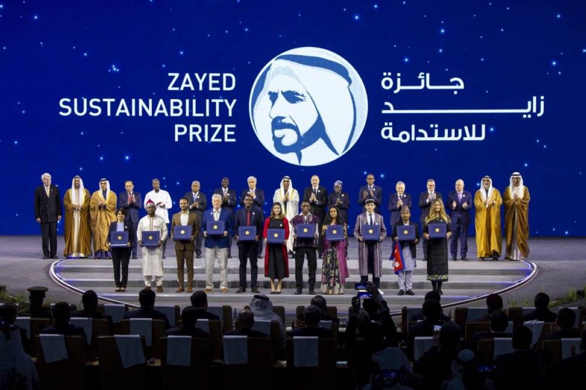 محمد بن زايد: "جائزة زايد للاستدامة" تجسد نهج الإمارات الثابت والمتواصل لدعم الاستدامة في العالم