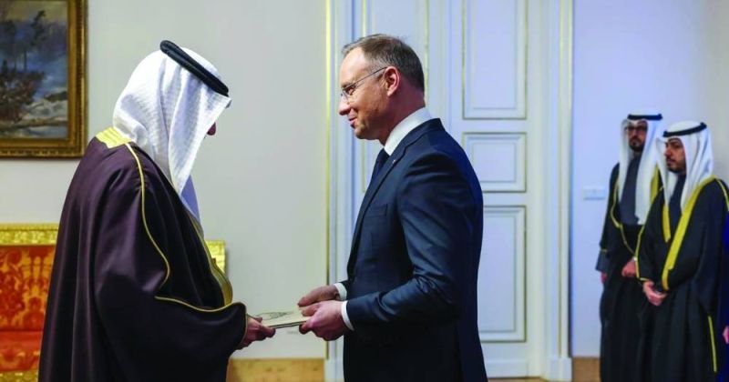 السفير المهيني: تعزيز التعاون مع بولندا في المجالين الغذائي والتكنولوجي