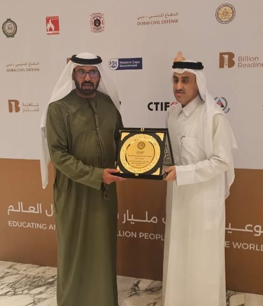 رئيس قطاع الشؤون الاقتصادية بالجامعة العربية يلتقي مدير عام الدفاع المدني لمدينة دبي