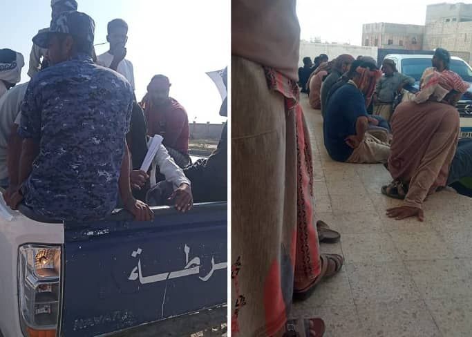 حضرموت.. الإفراج عن صيادين بعد يومين من اعتقالهم من مظاهرة أمام مطار الريان