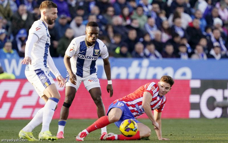 ليجانيس يصدم أتلتيكو ويهدد الصدارة