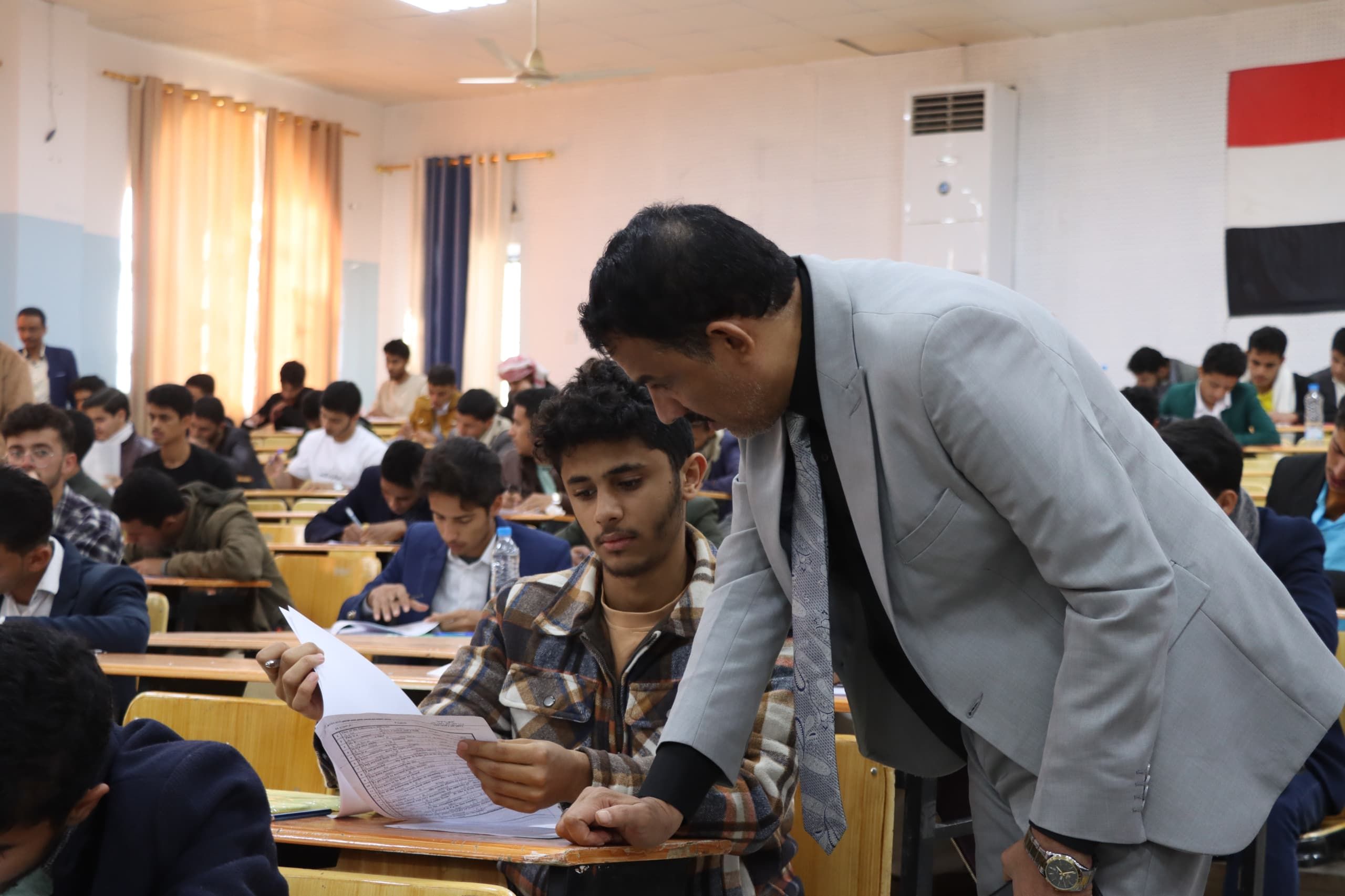 تدشين امتحانات المفاضلة لمنح التبادل الثقافي للعام 2026- 2025 بجامعة إقليم سبأ