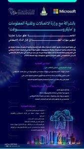 جامعة الملك عبد العزيز تطور مناهج الذكاء الاصطناعي بالتعاون مع “مايكروسوفت”