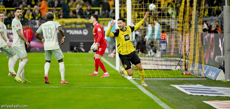 دورتموند يتعثر بالتعادل أمام بريمن