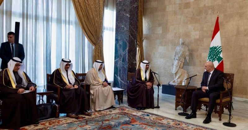 اليحيا والبديوي التقيا عون وسلام وبري وميقاتي وحبيب.. لتأكيد دعم «دول التعاون» للبنان