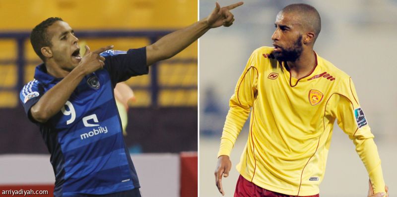 القادسية والهلال.. بوقاش والعربي يتصدران قائمة الهدافين