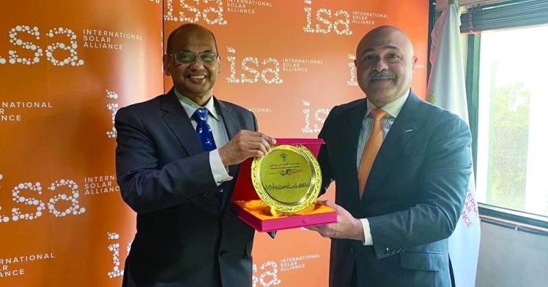 الشمالي وأمين التحالف الدولي للطاقة الشمسية