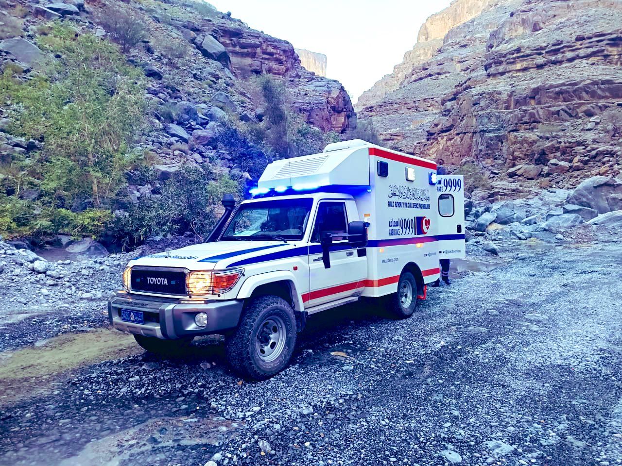 إصابة مواطن في منطقة جبلية بولاية ‎الحمراء