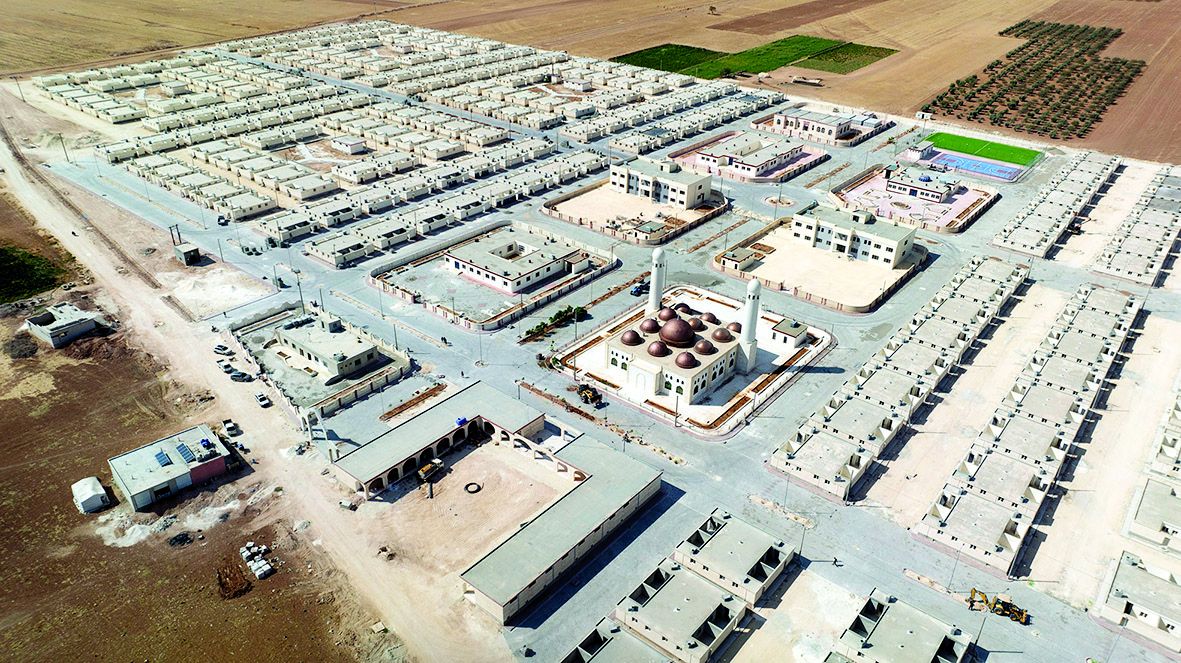 بحضور وزيرة الدولة للتعاون الدولي بوزارة الخارجية.. «قطر الخيرية» تفتتح مدينة الأمل بسوريا
