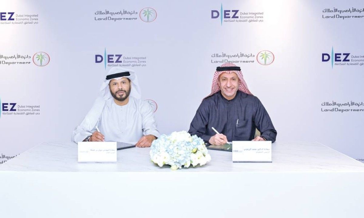 تعاون «دييز» و«أراضي دبي» لدعم الشركات العاملة في تكنولوجيا العقارات
