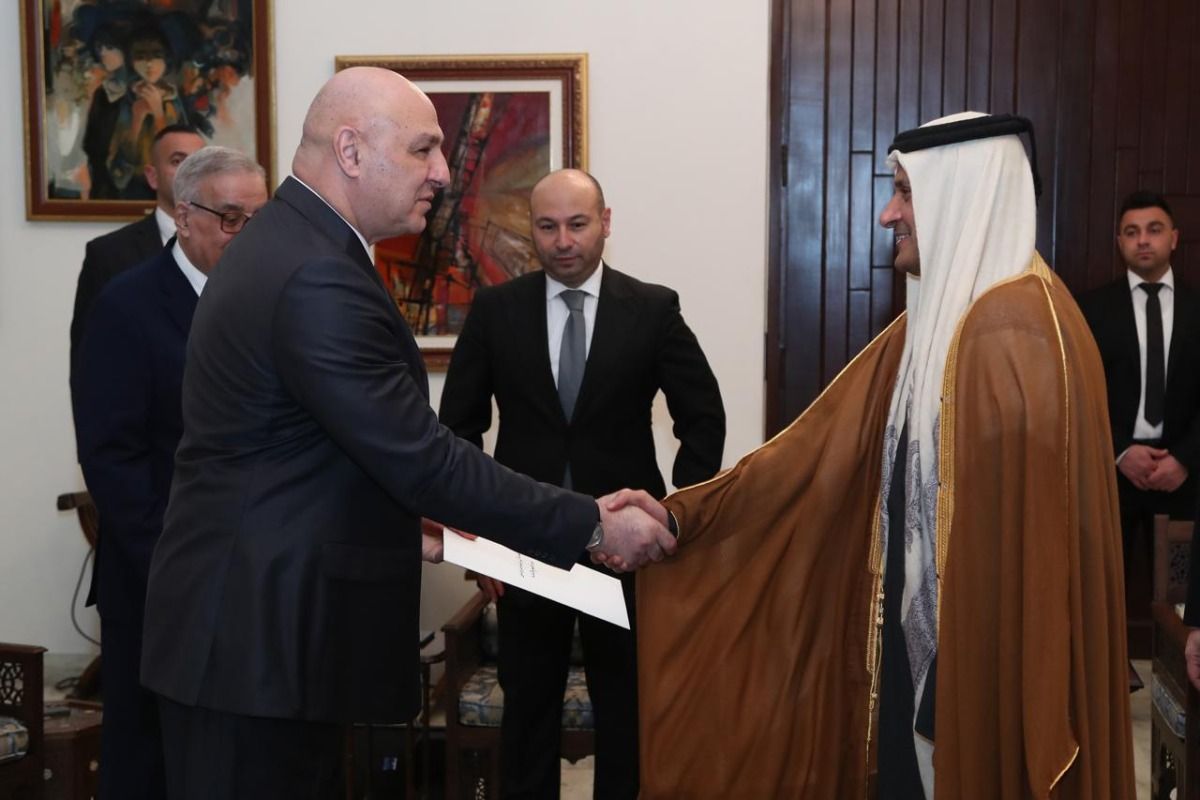 الرئيس اللبناني يتسلم أوراق اعتماد سفير دولة قطر