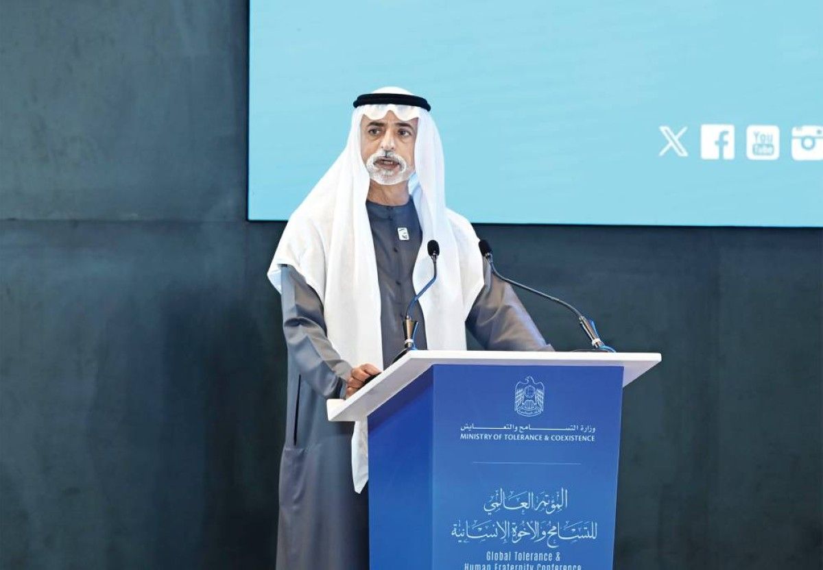 نهيان بن مبارك:الإمارات ملتزمة ببناء مجتمع متماسك اجتماعياً ومستدام اقتصادياً