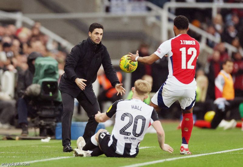 بعد خسارة نيوكاسل.. أرتيتا يرفض الاستسلام