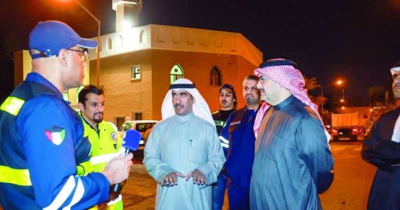 محافظ العاصمة ووكيل «الأشغال» يتفقدان أعمال الصيانة