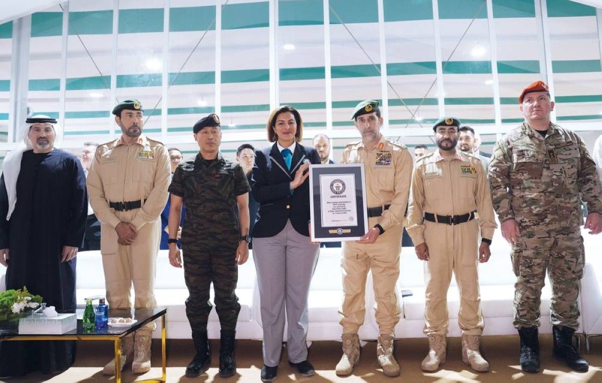 تحدي الإمارات للفرق التكتيكية يدخل موسوعة غينيس للأرقام القياسية