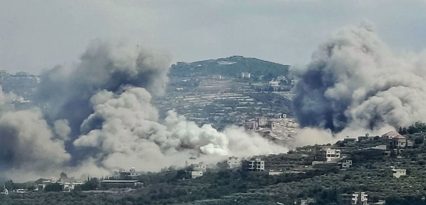 طائرات الاحتلال تشن غارات على جنوب وشرق لبنان