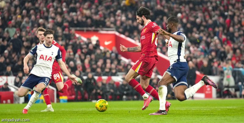 وصل النهائي الـ 15.. ليفربول يكتسح توتنام برباعية