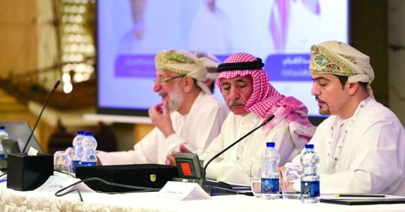 سعد الزهراني وخالد العامري خلال المُنتدى