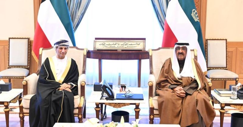 سمو الأمير يستقبل الممثل الخاص للأمين العام للأمم المتحدة في العراق