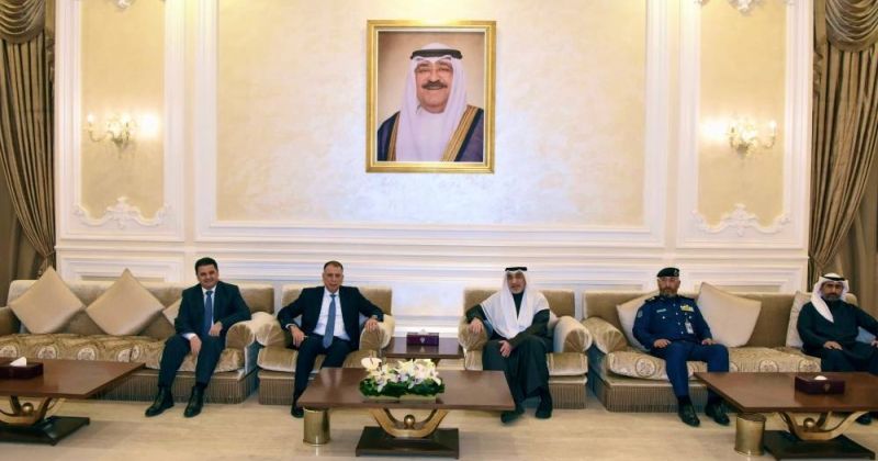 النائب الأول يستقبل وزير الداخلية الأردني