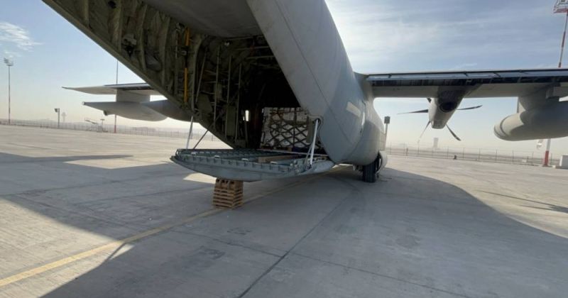 10 أطنان من المواد الغذائية من الكويت إلى سوريا