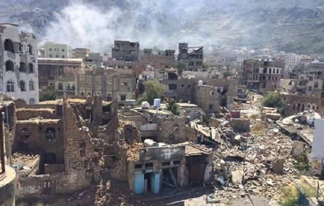 تقرير: نحو أربعة آلاف منزل تضررت جراء الحرب في مديريتي صالة وصبر الموادم بتعز