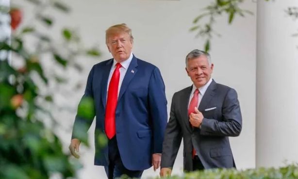 الرئيس الأمريكي يستقبل ملك الأردن في البيت الأبيض