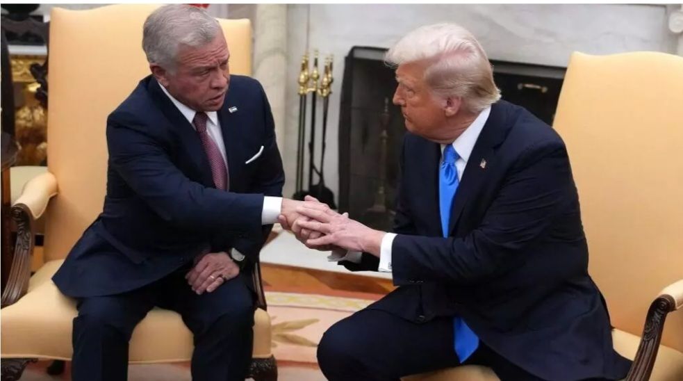 العاهل الأردني يؤكد أن “العرب سيأتون إلى أمريكا برد على خطة ترامب بشأن غزة”