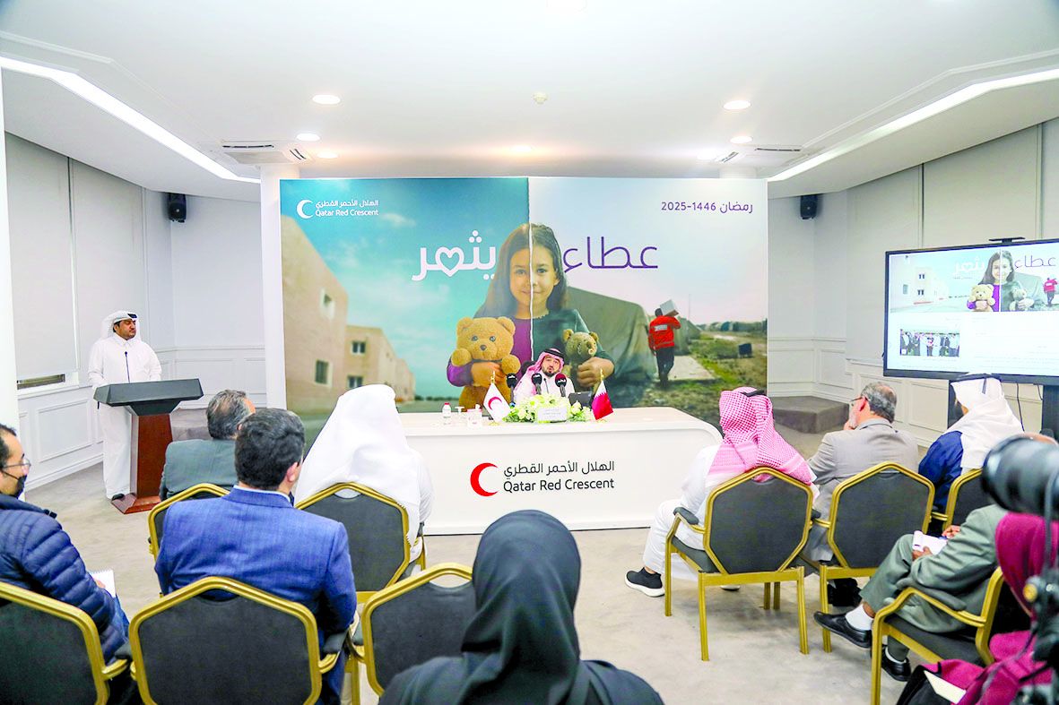 أكثر من مليوني مستفيد داخل قطر و11 دولة.. الهلال القطري يطلق حملة رمضان «#عطاء_يثمر»