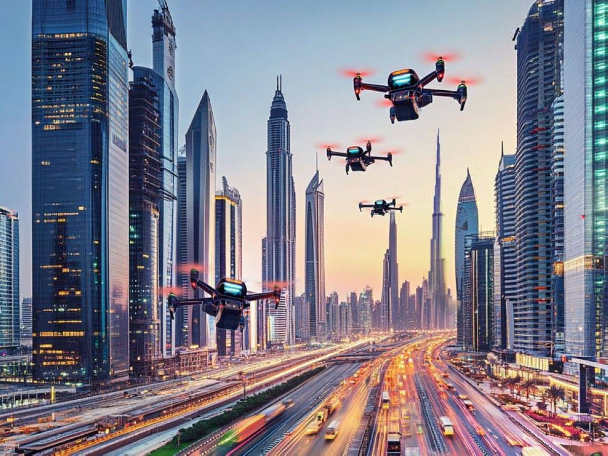 الإمارات تطلق خططاً لرسم مسارات التاكسي الجوي وطائرات الشحن المسيرة