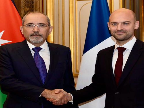 وزيرا خارجية الأردن وفرنسا يؤكدان رفض تهجير الفلسطينيين من أرضهم