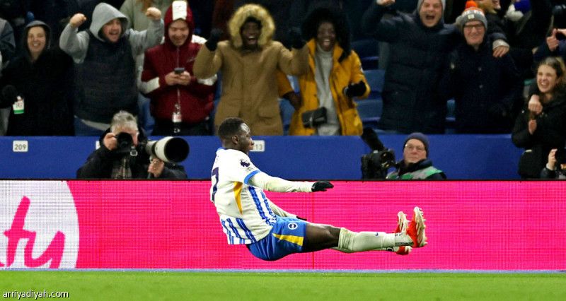 برايتون يهز تشيلسي بالخسارة السادسة