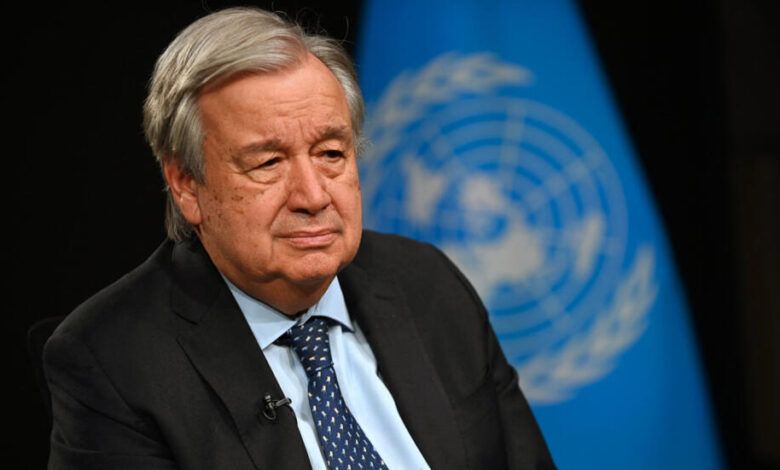 جوتيريش: يجب استمرار وقف إطلاق النار في غزة والإفراج عن جميع المحتجزين